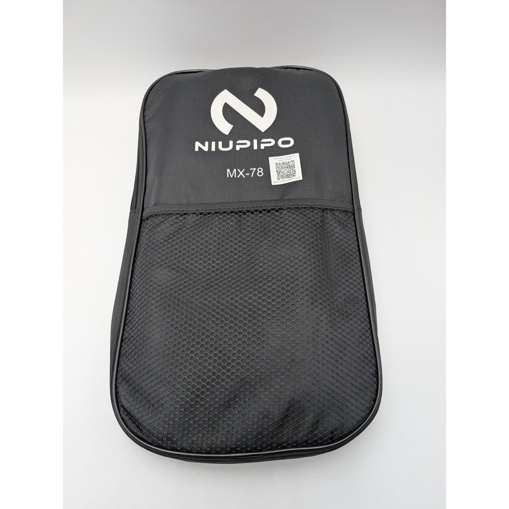 Niupipo MX-78 Pickleball 2-Paddle Set with Case & 4 Balls New